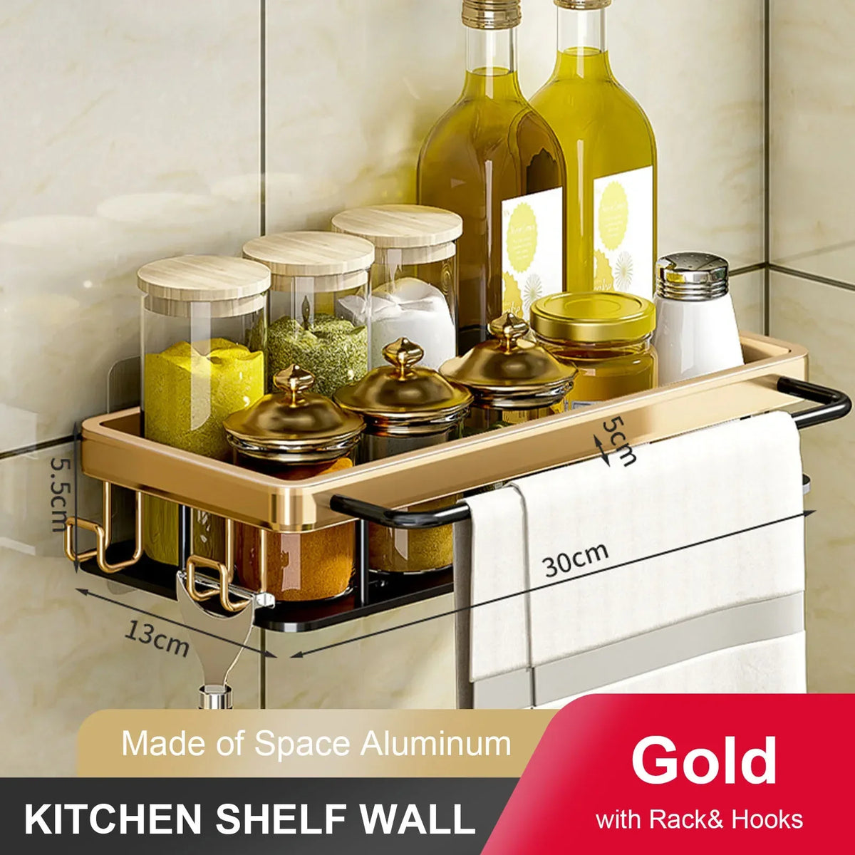 Wall-Mounted Kitchen Sink Drainer & Sponge Holder