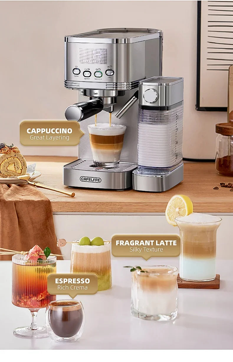 Cafelffe 3-in-1 Automatic Coffee Machine