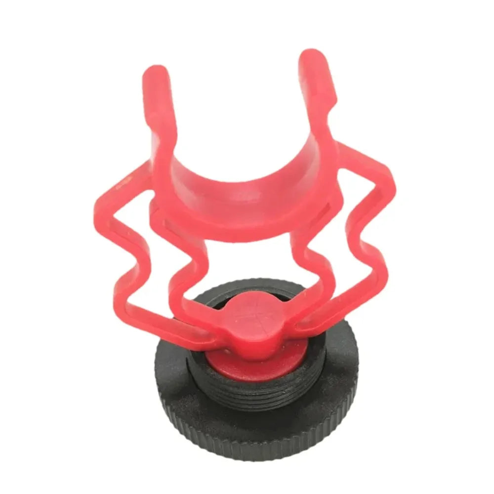 Cold Shoe Microphone Clamp Clip Shockproof Tripod Mount Adapter