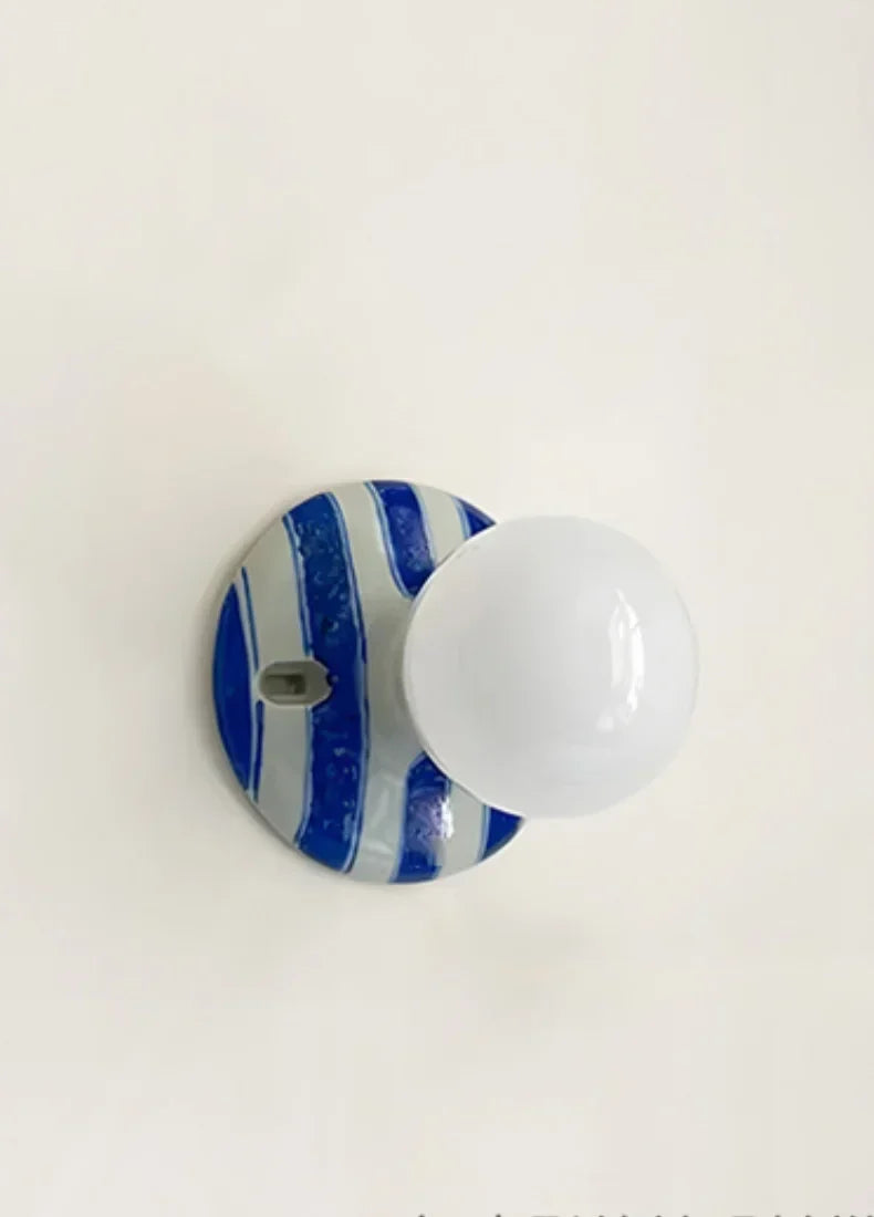Contemporary Retro Ceramic Wall Light
