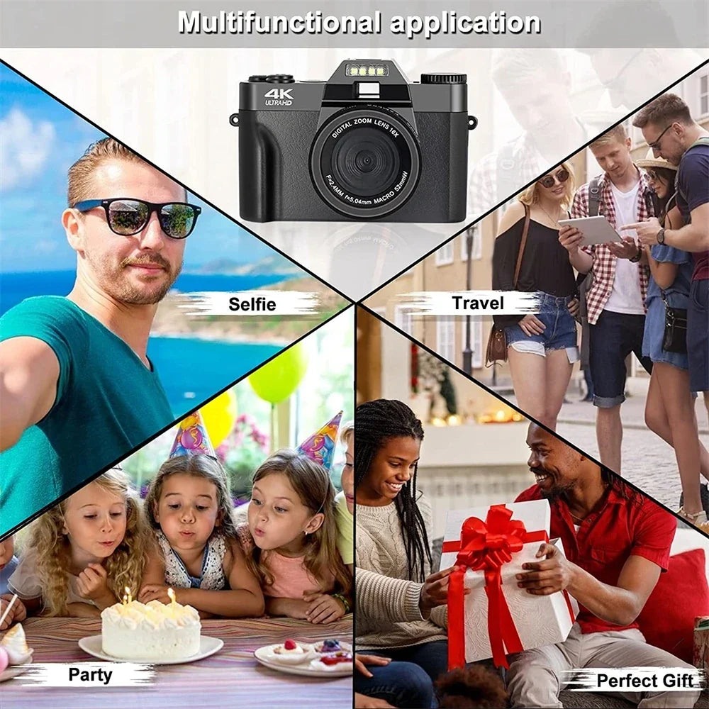 48MP Digital 4K Photography Camera