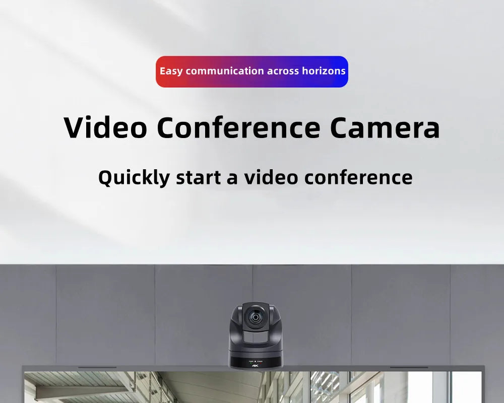 HCSTVCON 4K PTZ Camera
