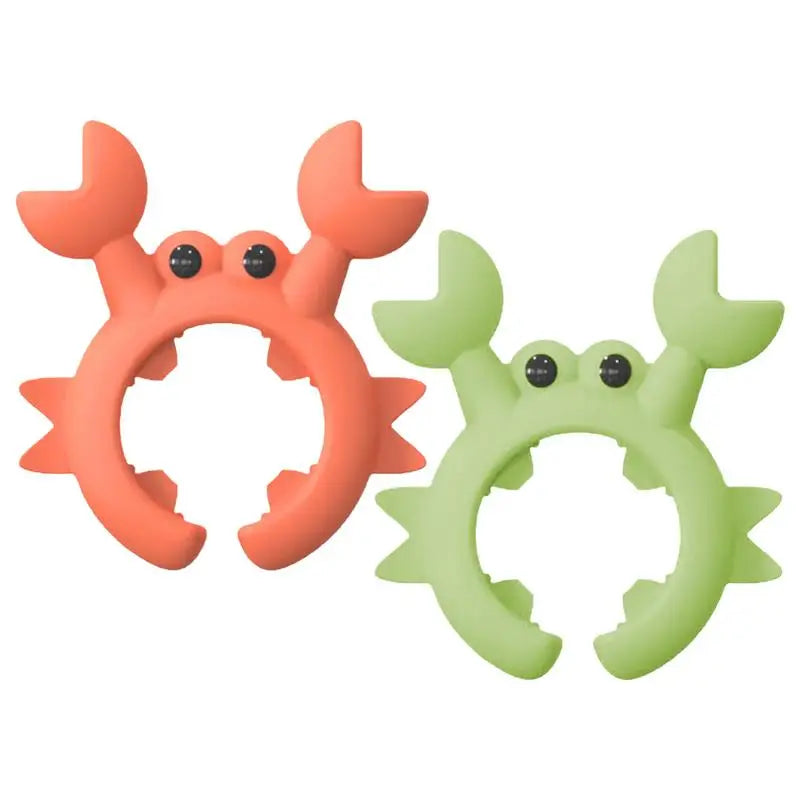 Crab-Shaped Silicone Utensil Rest