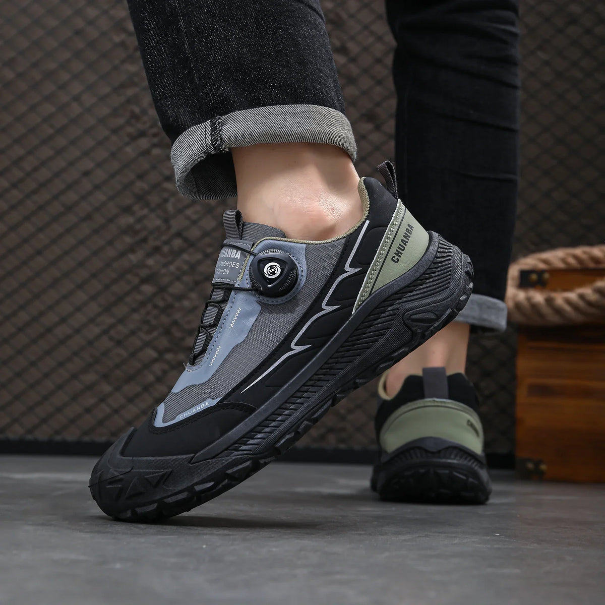 Breathable Non-Slip Trail Men's Hiking Shoes