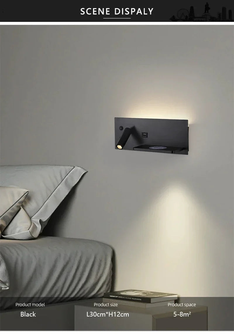 LED Wall Lamp Modern Multifunctional