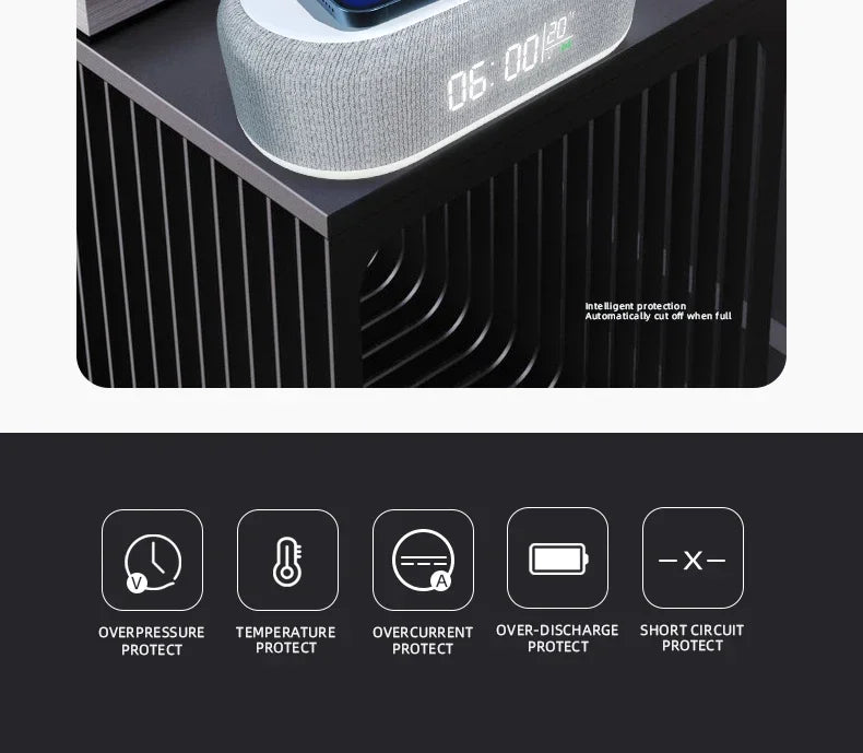 Alarm Clock Wireless Chargers