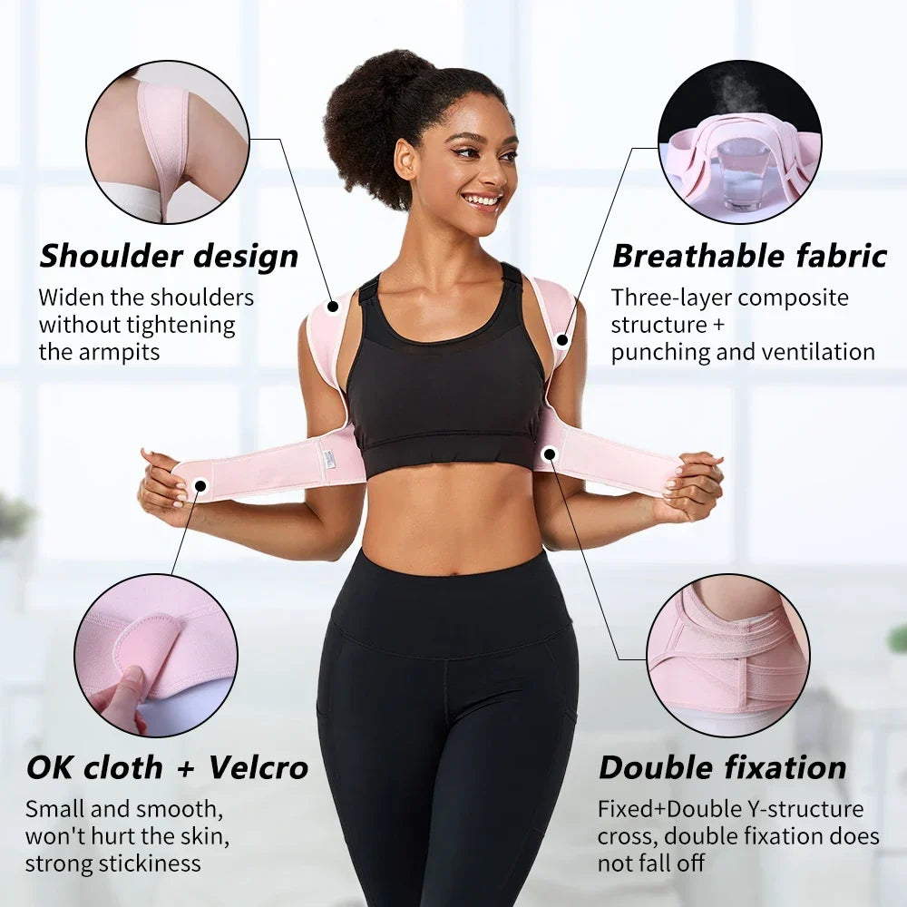 Posture Support Back Brace for Clavicle & Upper Back
