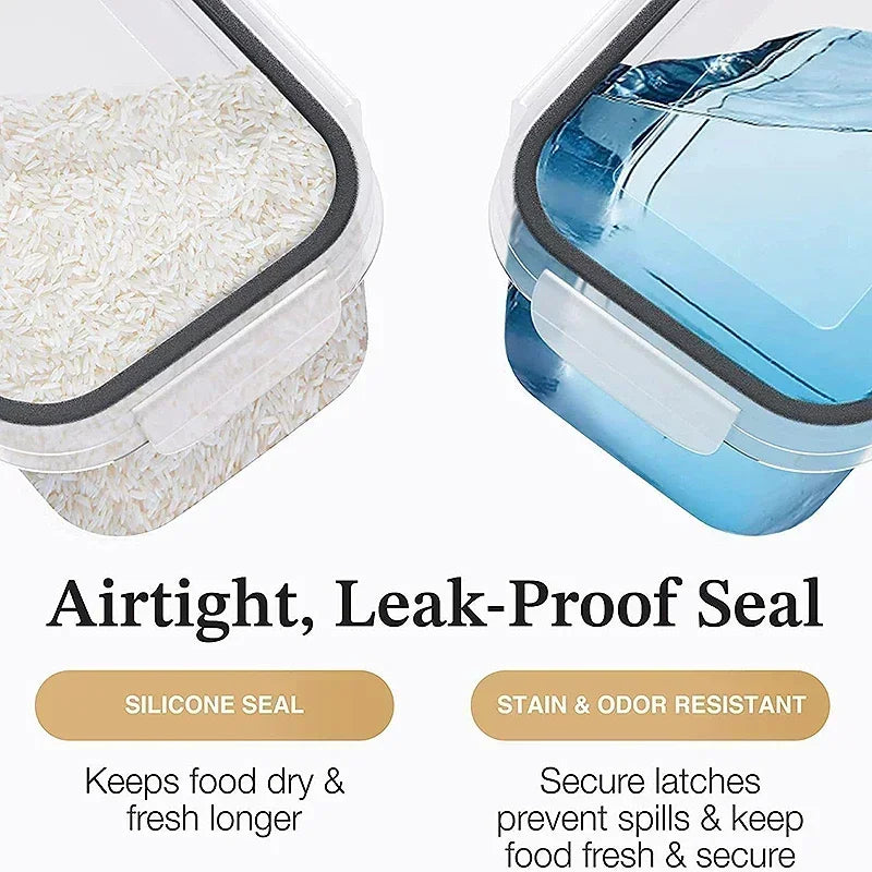 5Pcs Food Storage Containers with Lids