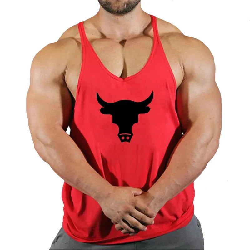 Men's Gym Sleeveless Workout Vest