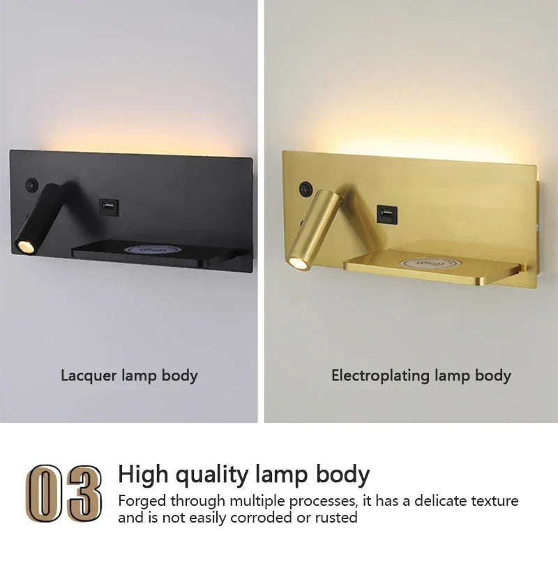 LED Wall Lamp Modern Multifunctional