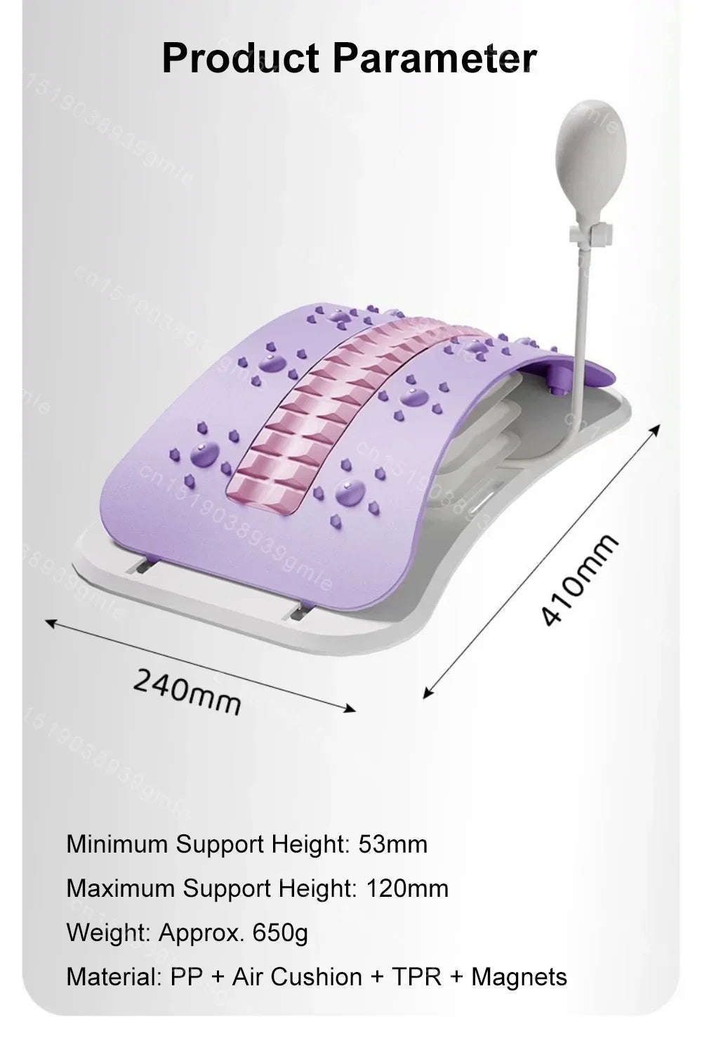 Adjustable Back Massager