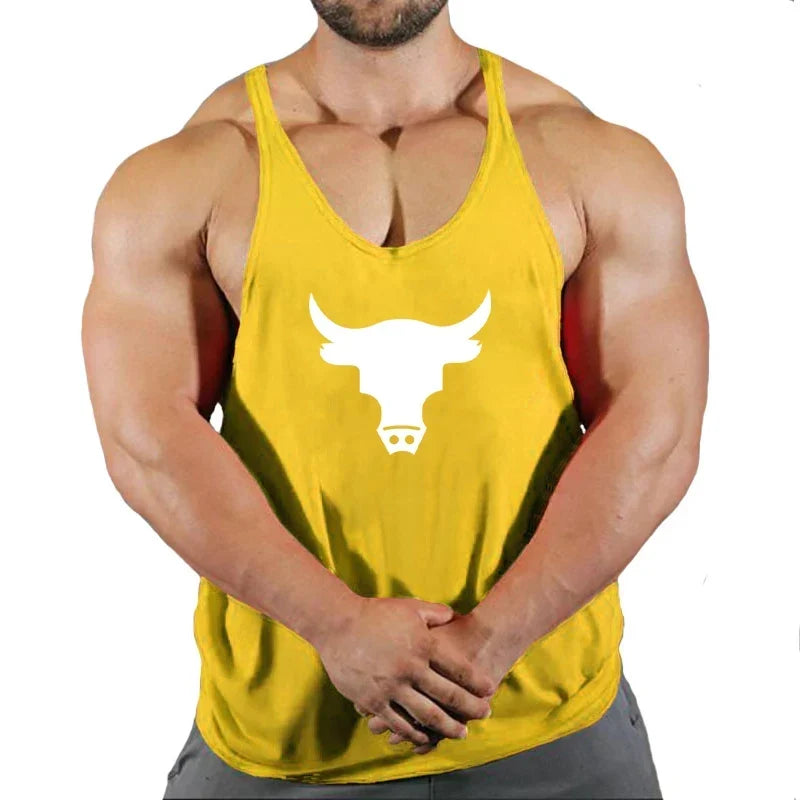 Men's Gym Sleeveless Workout Vest