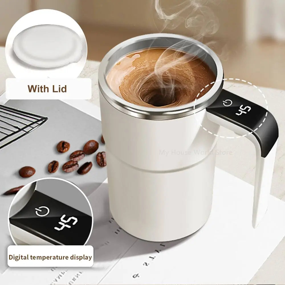 Automatic Self-Stirring Coffee Mug