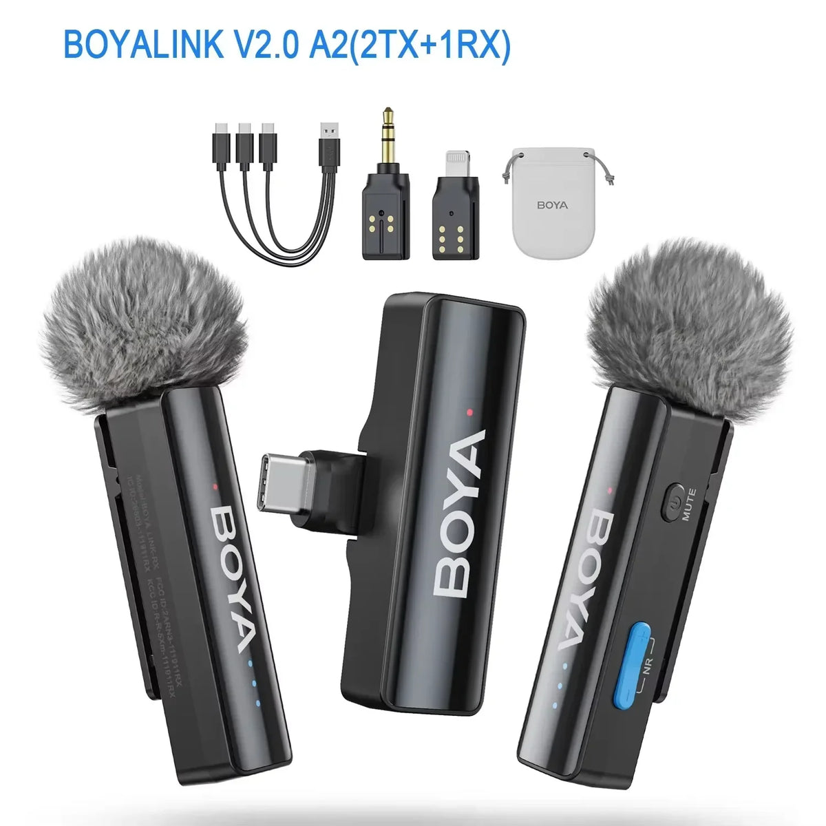 BOYA BOYALINK 2 Wireless Lavalier Microphone