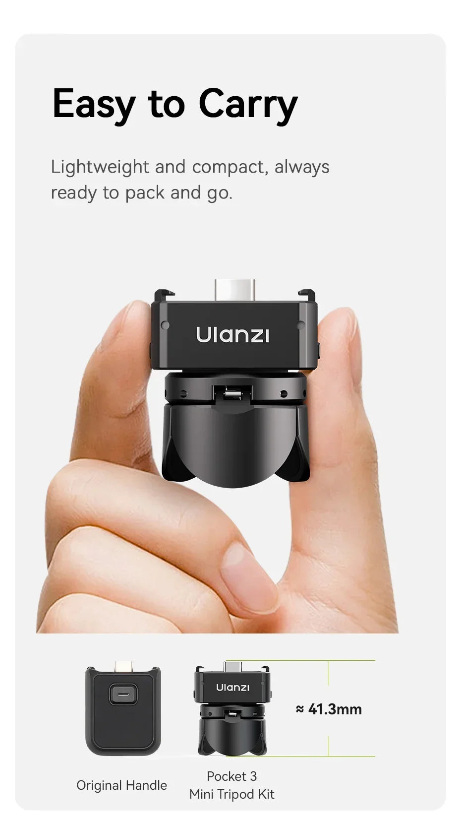 Pocket 3 Mini Tripod Kit