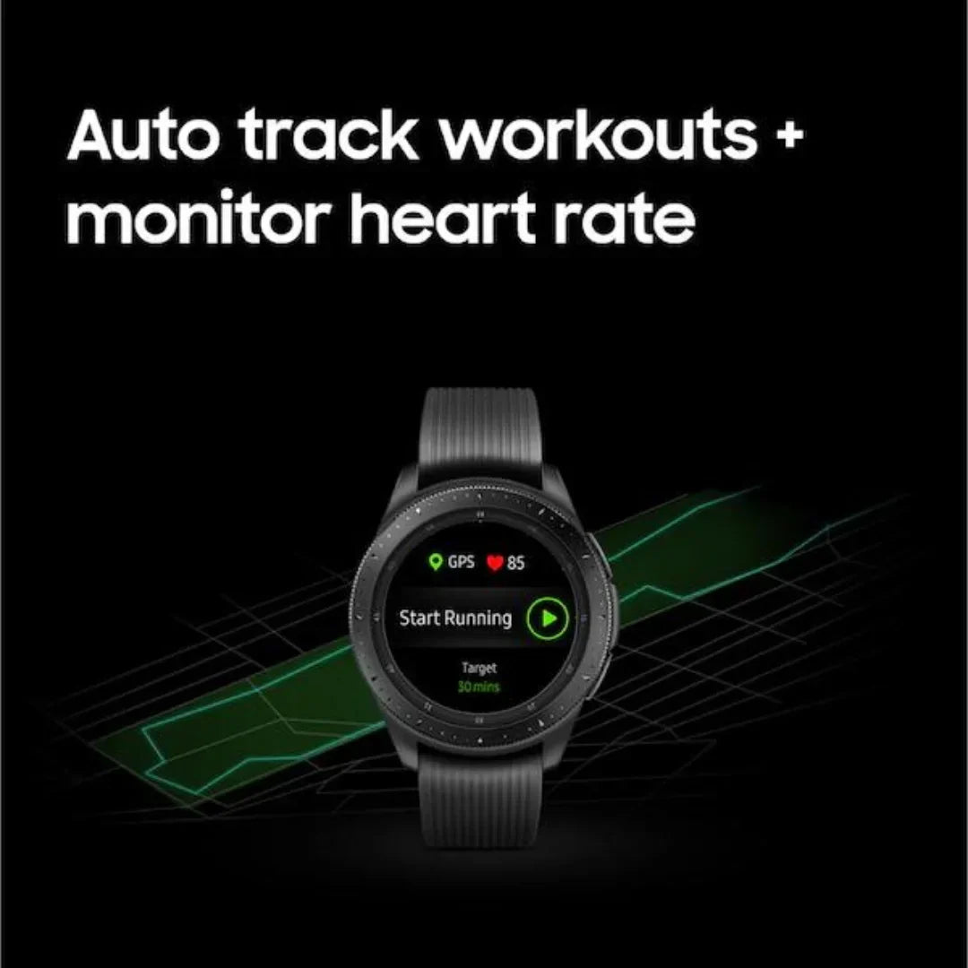 SAMSUNG Galaxy Watch 42mm SM-R810 Midnight Black - SM-R810NZKAXAR