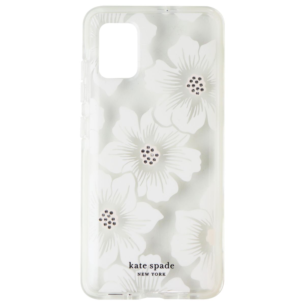 Kate Spade Hardshell Case for Samsung Galaxy A51 (Non 5G) - Clear/White Flowers - New