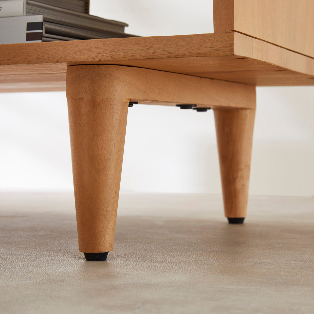 Scandinavian Light Walnut Oslo TV Stand