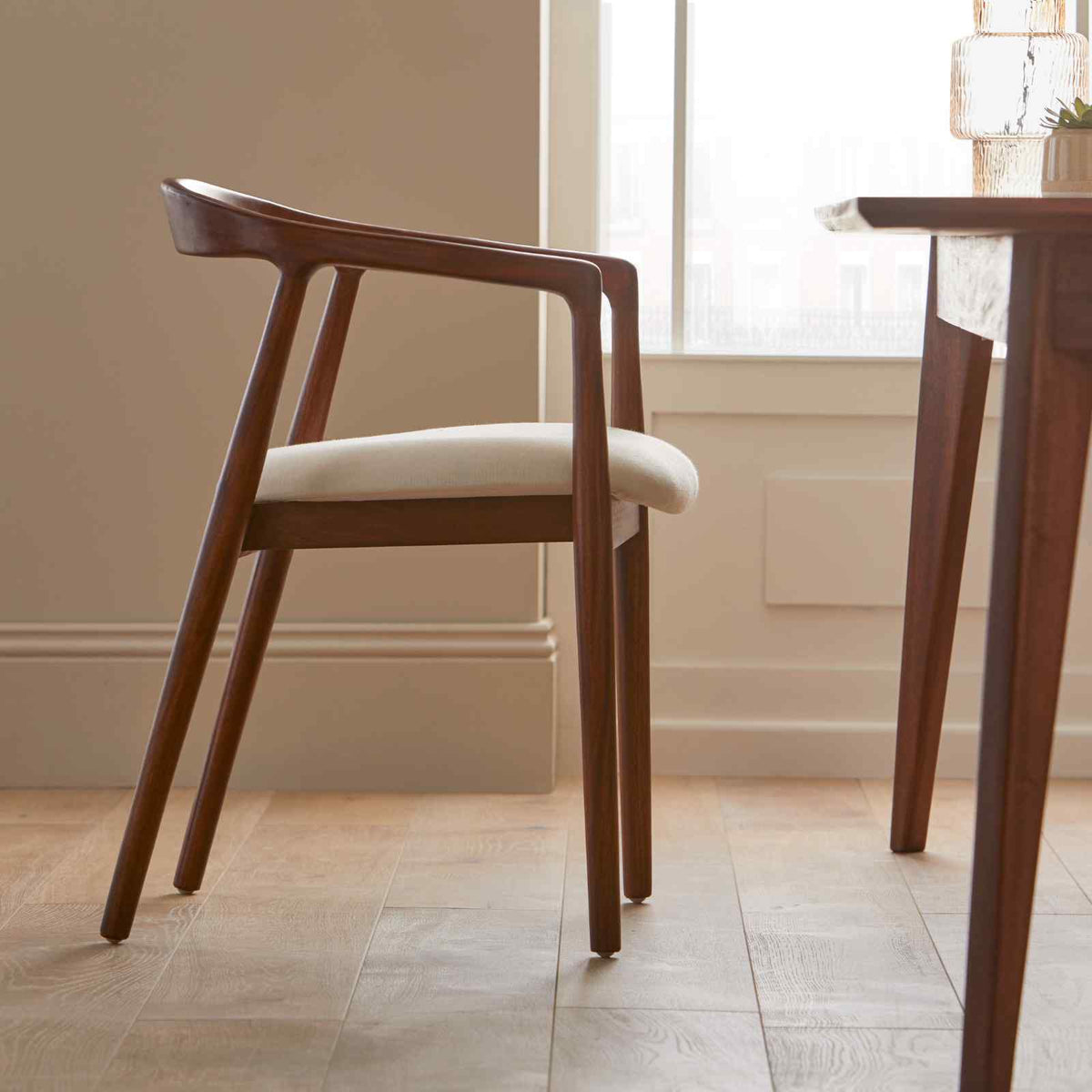 Solid Mahogany Dining Chair