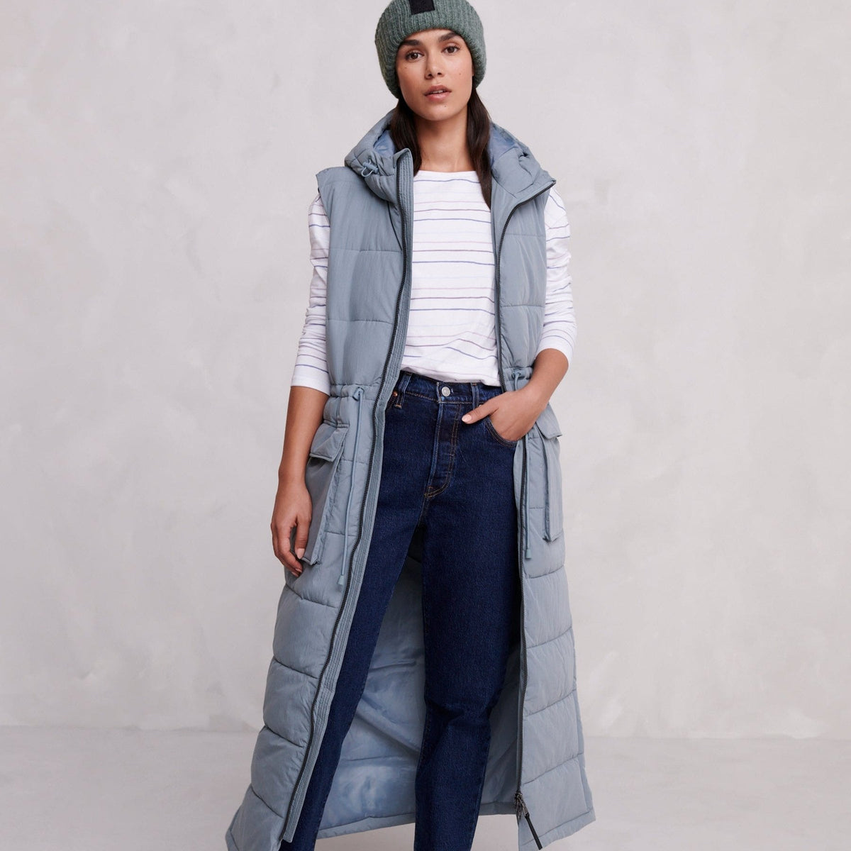 Welham Womens Gilet - Mist Grey