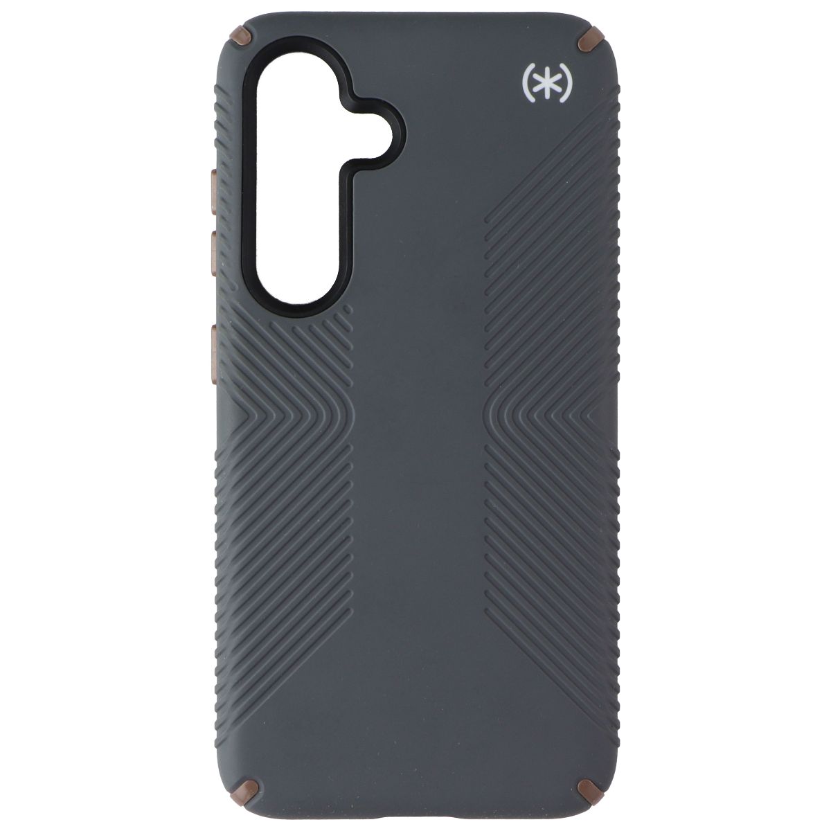 Speck Presidio2 Grip Case for Samsung Galaxy S24 - Charcoal Gray/Cool Bronze - New