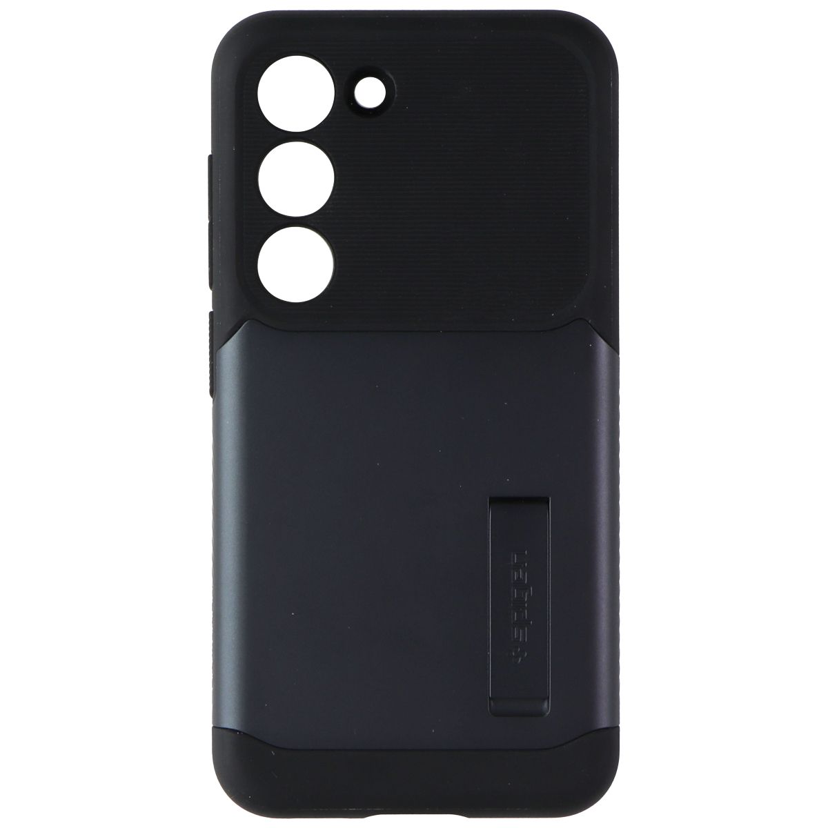 Spigen Slim Armor Case w/Kickstand for Samsung Galaxy S23 - Metal Slate - New