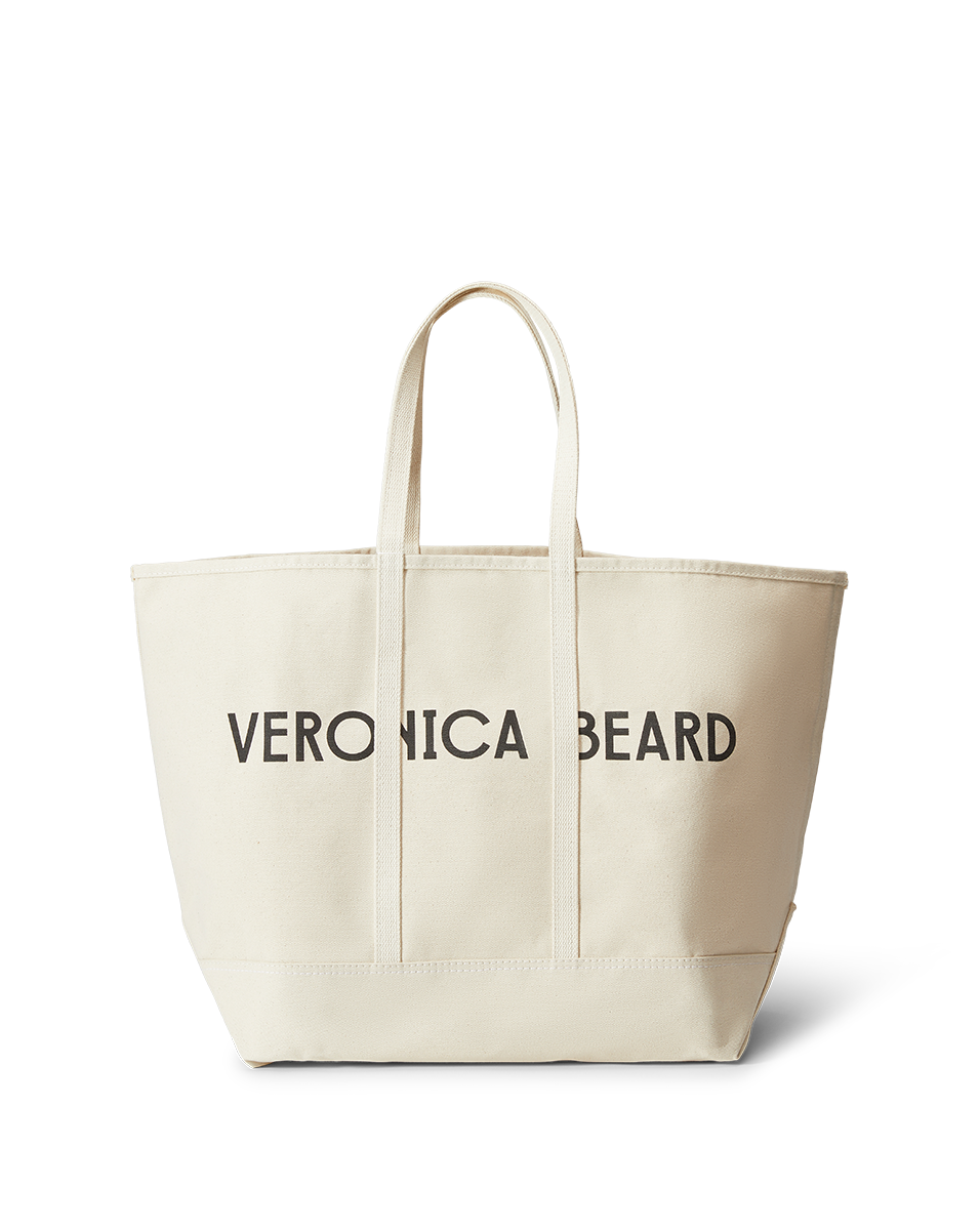 Large Canvas Logo Tote