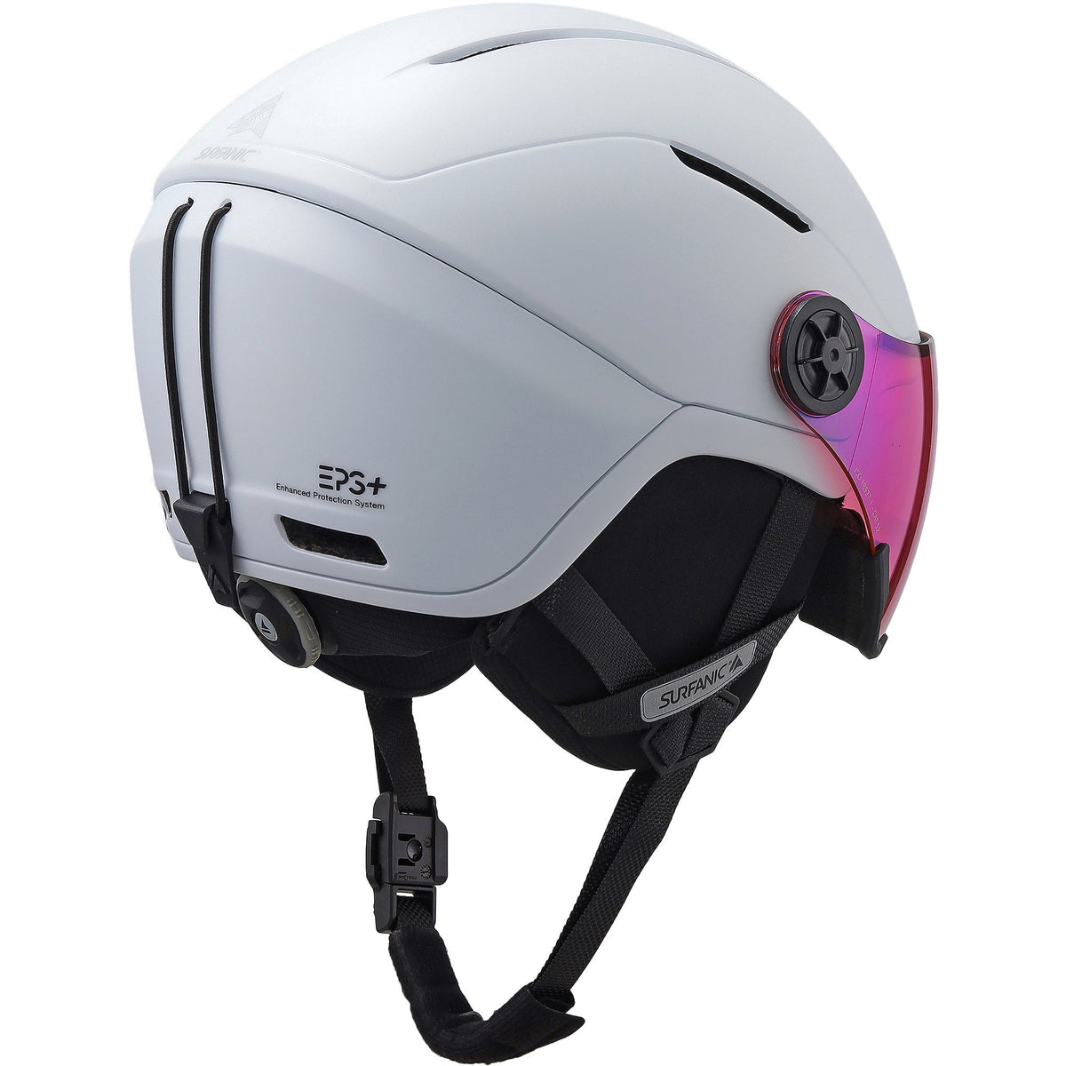 Surfanic Halo Visor Helmet - Optic White