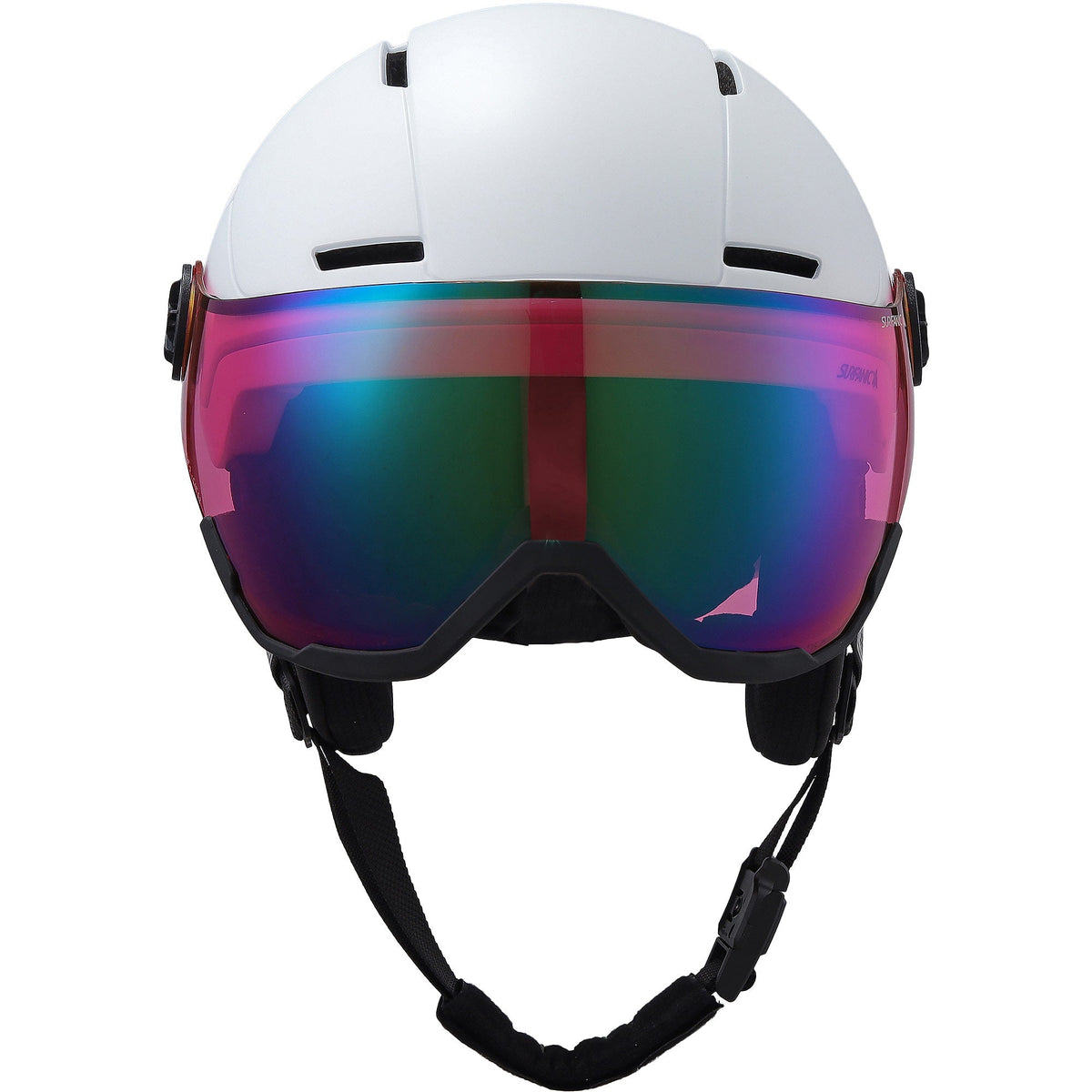 Surfanic Halo Visor Helmet - Optic White