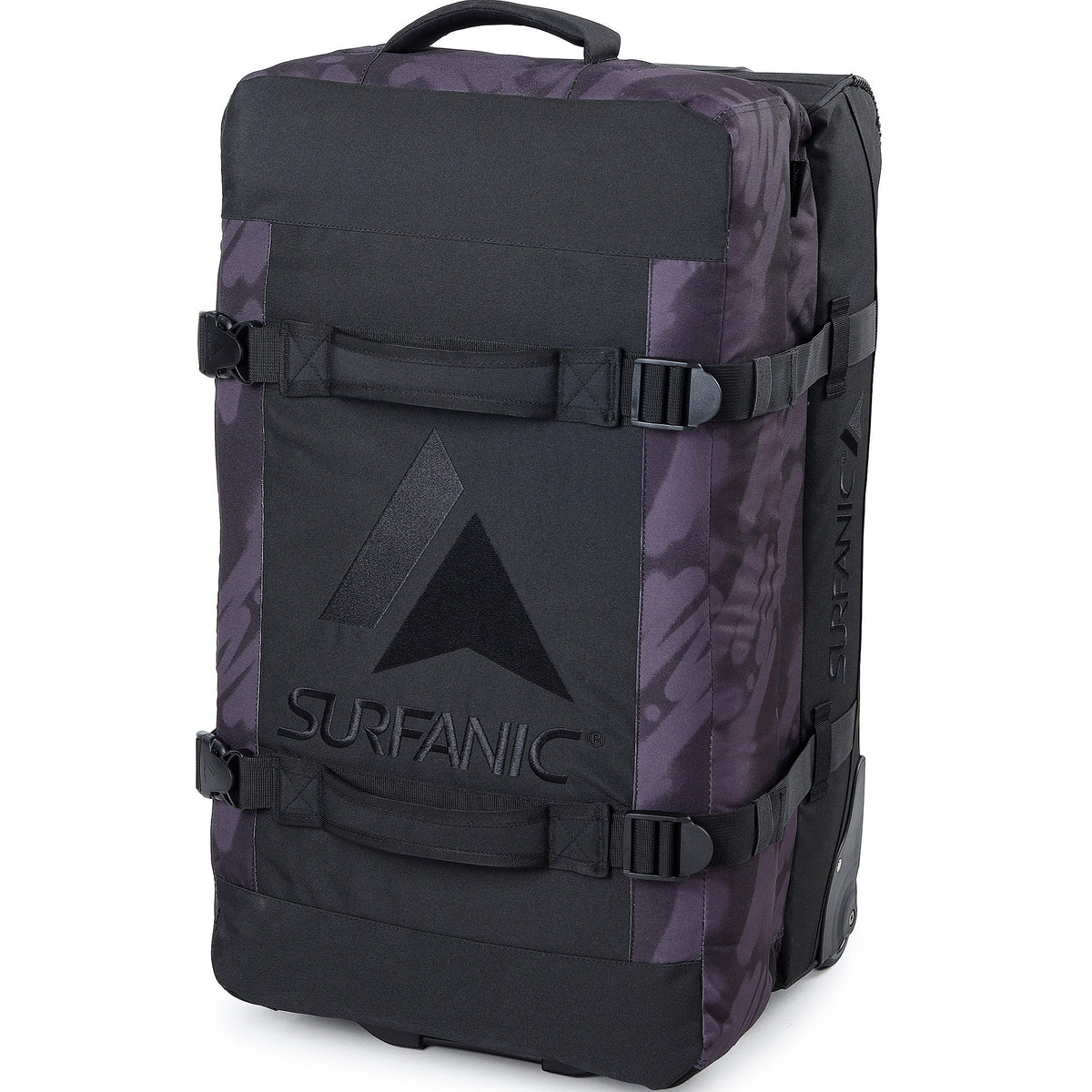 Surfanic Maxim 3.0 70L Roller Bag - Black Vandal