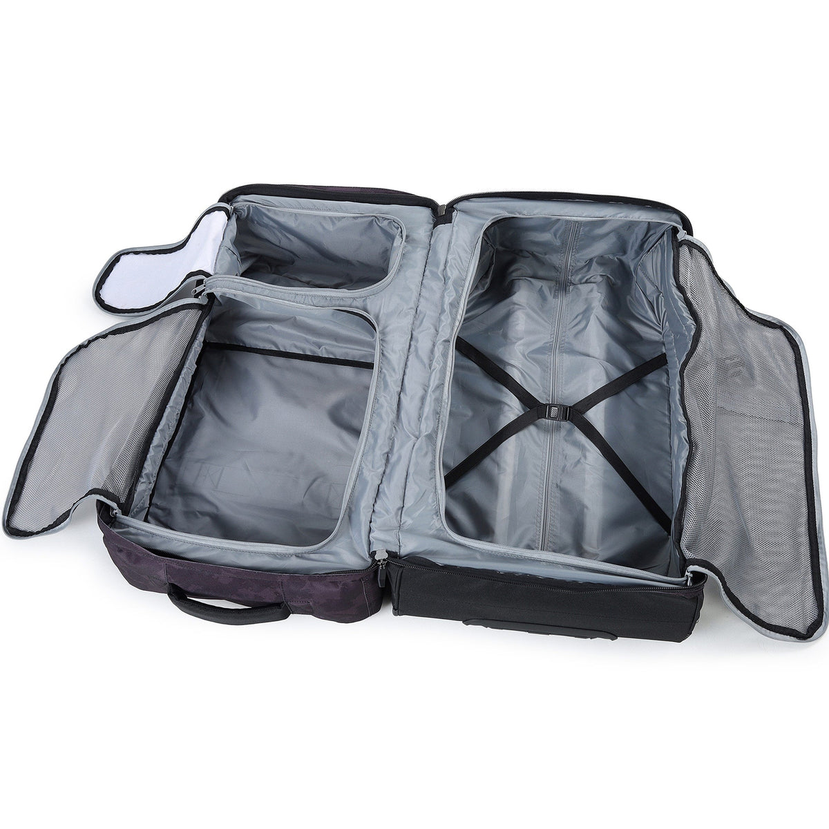 Surfanic Maxim 3.0 70L Roller Bag - Black Map