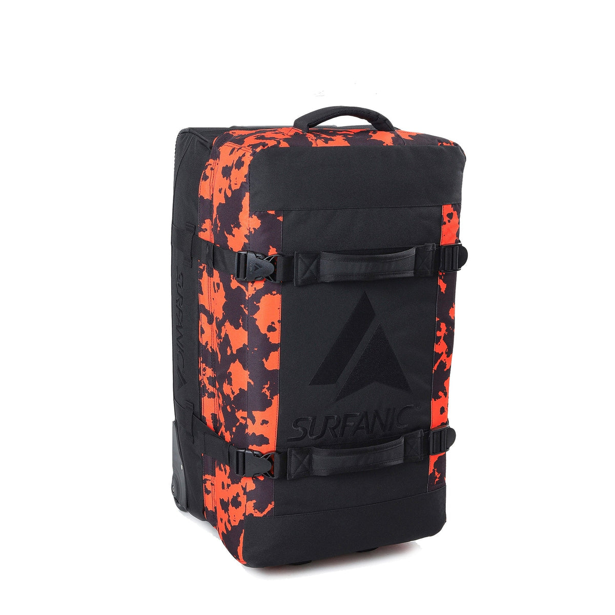 Surfanic Maxim 3.0 70L Roller Bag - Orange Map