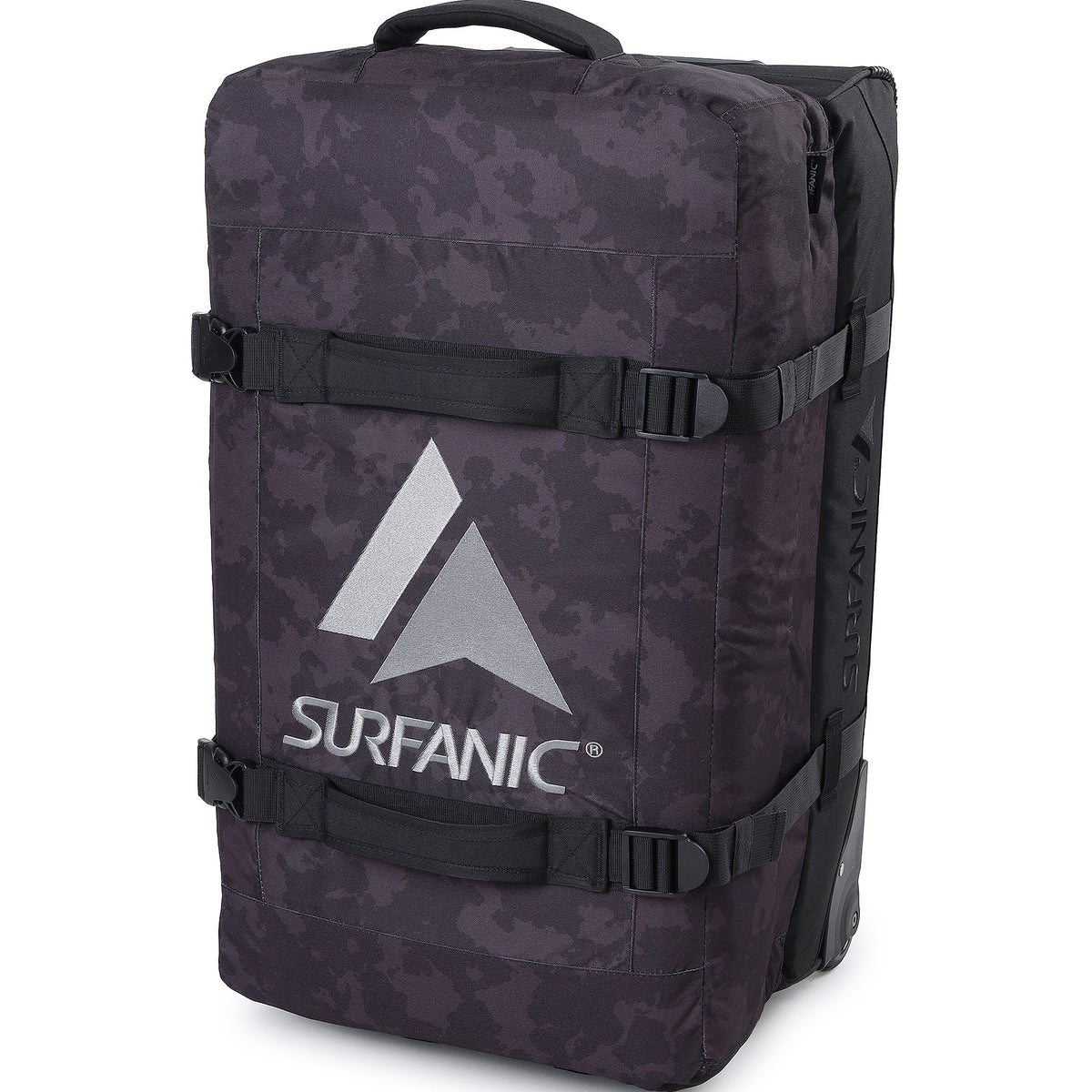 Surfanic Maxim 3.0 100L Roller Bag - Black Map