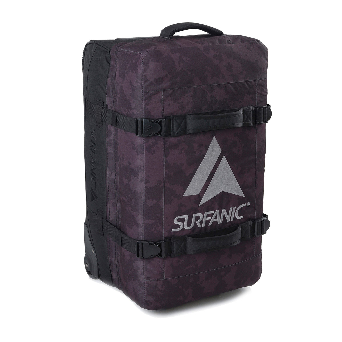 Surfanic Maxim 3.0 120L Roller Bag - Black Map