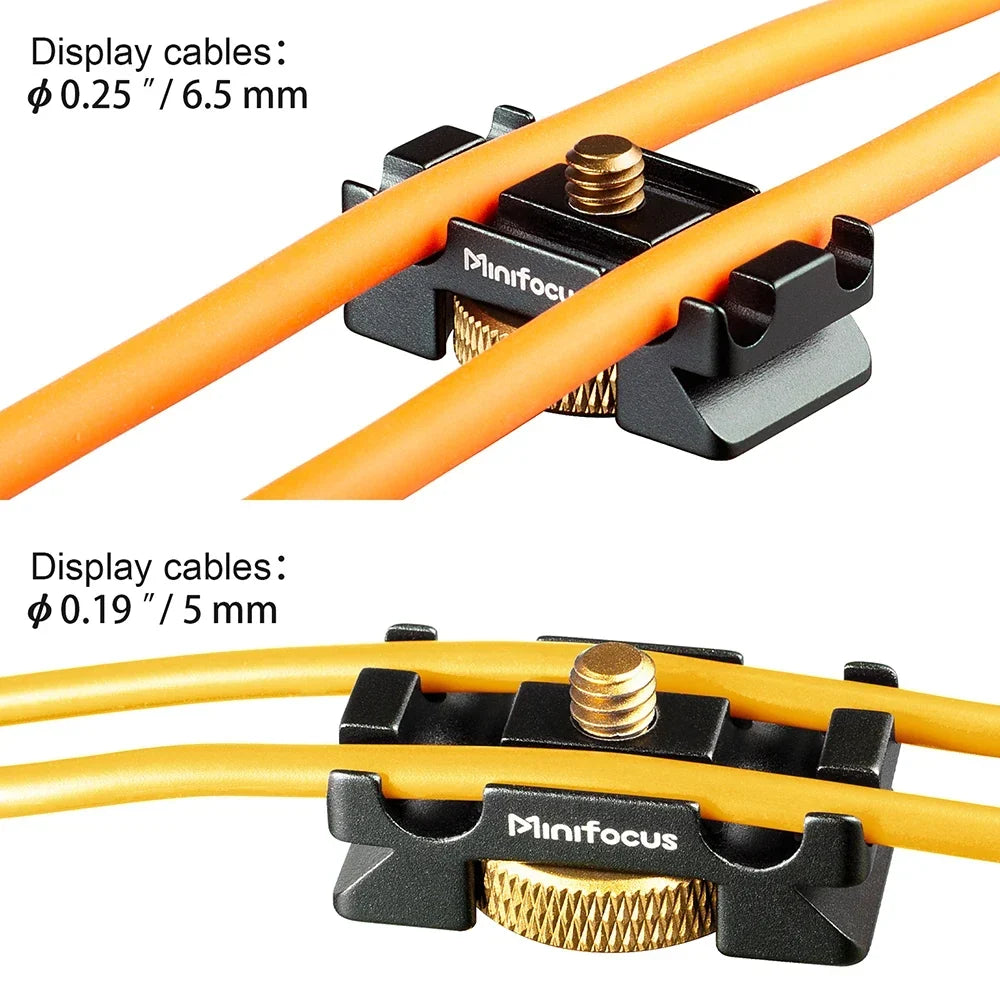 Camera Cable Clamp with Arca Swiss System
