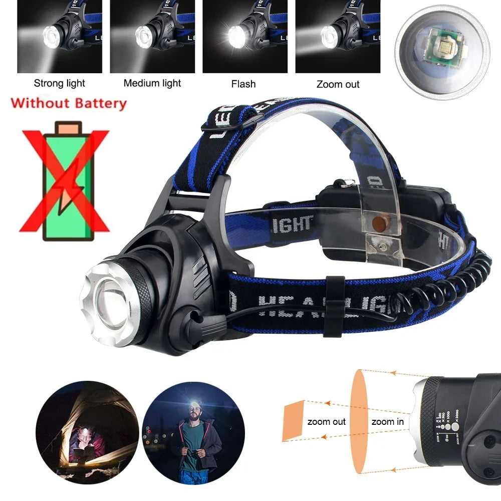 Super Bright LED Fishing Headlamp