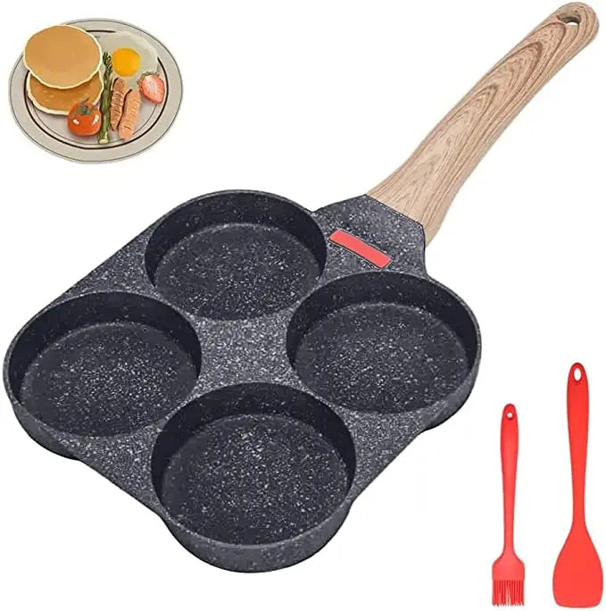 Four-Hole Egg Pancake Frying Pan