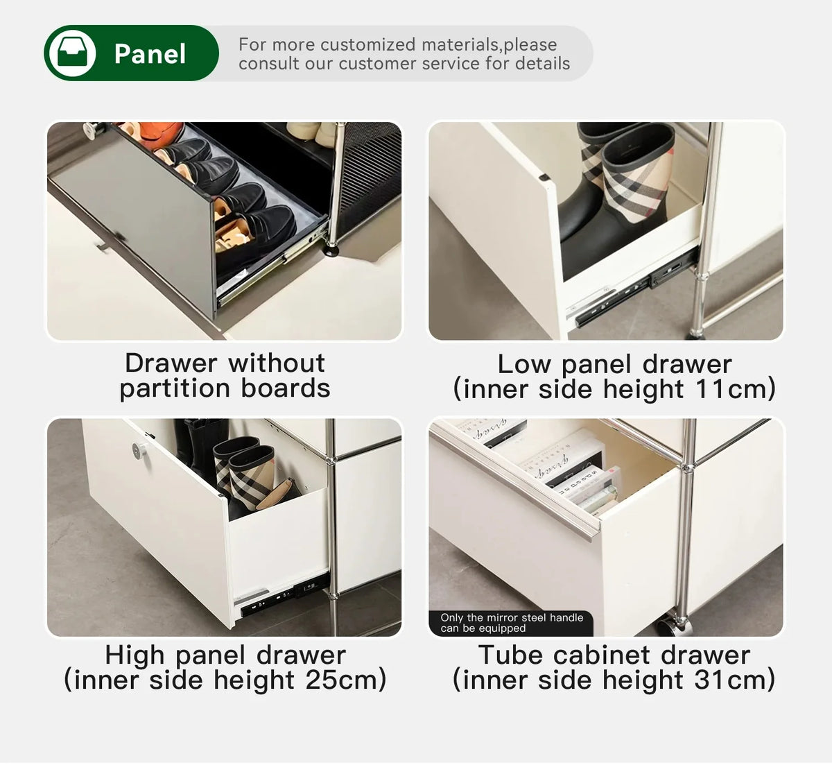 Modern TV Stand & Corner Storage Cabinet