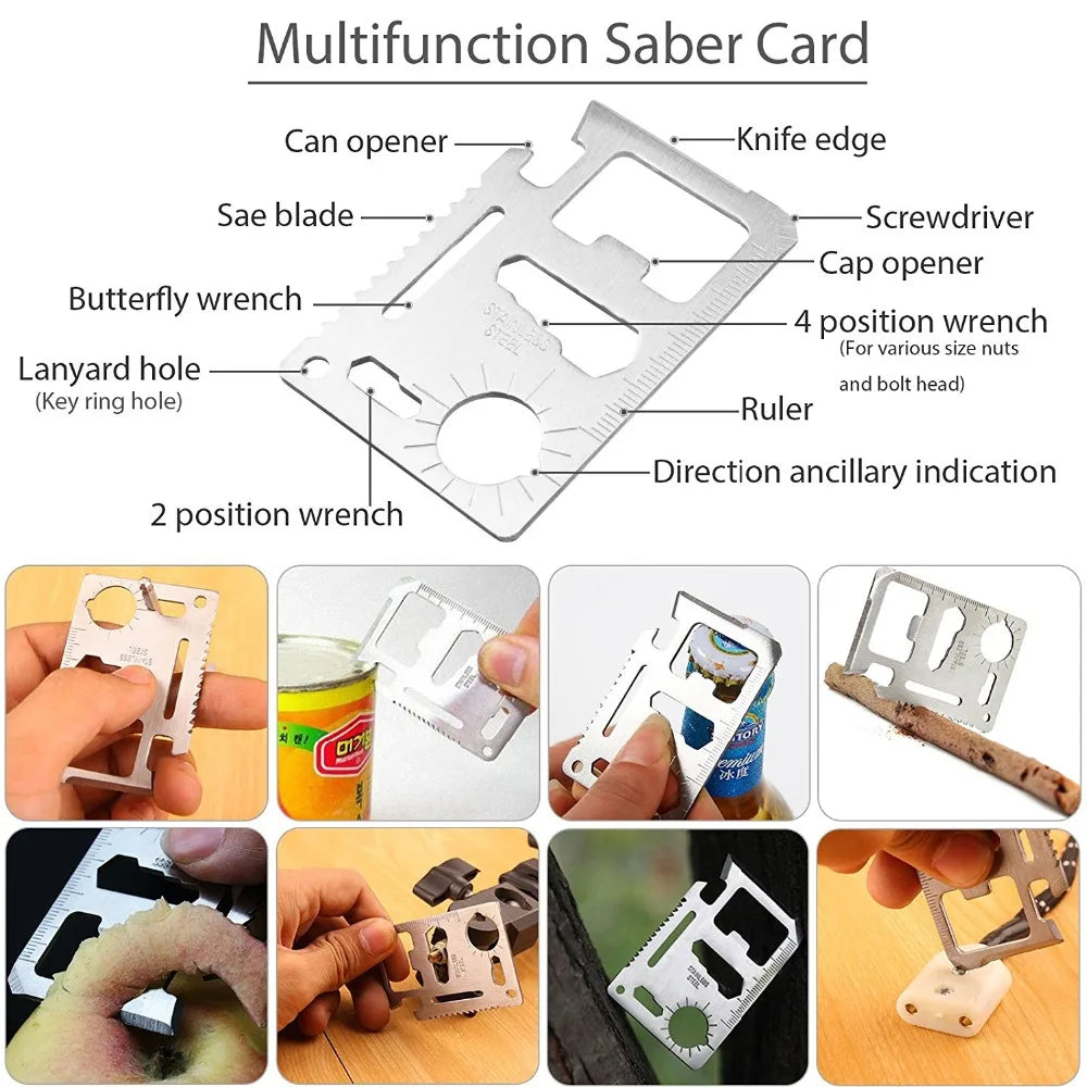 Outdoor Multifunction Camping Survival Kit