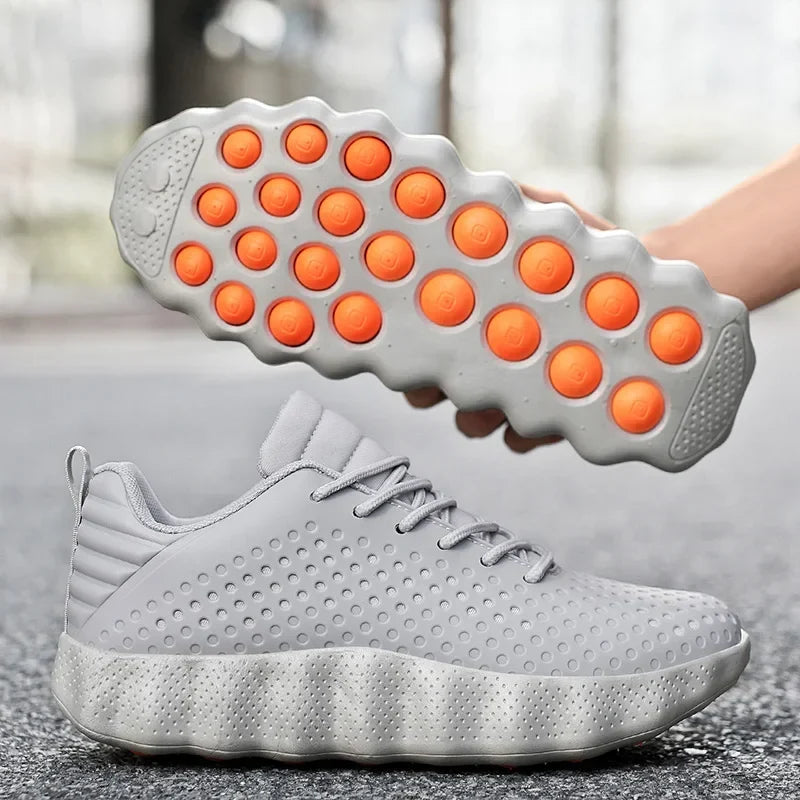 Men’s Breathable Running Cushioned Sports Sneakers