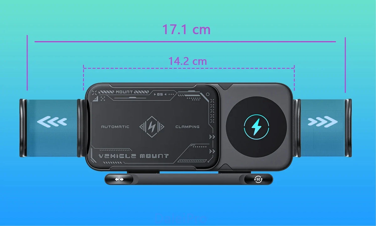 Foldable Wireless Car Phone Holder