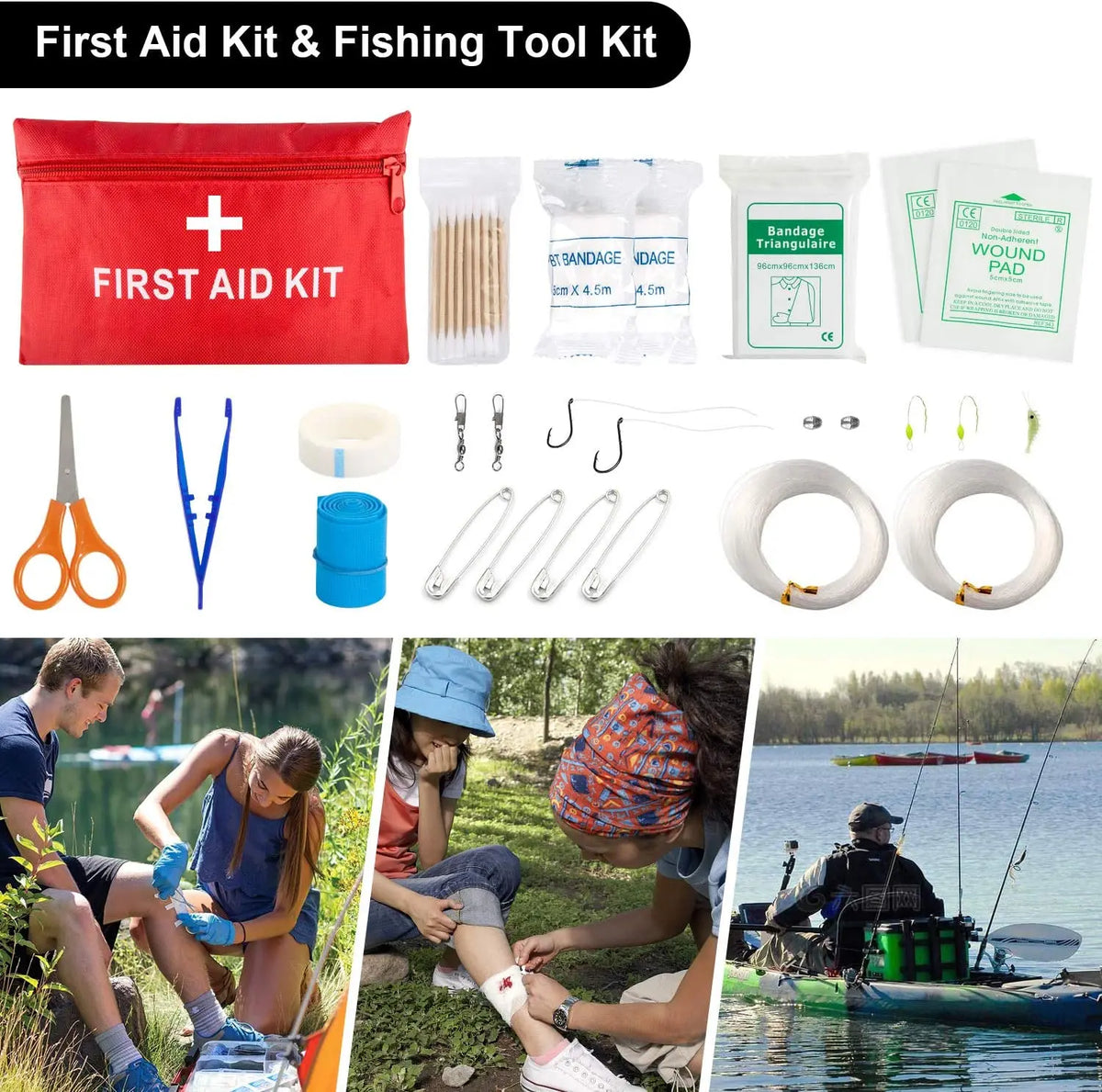 Outdoor Multifunction Camping Survival Kit