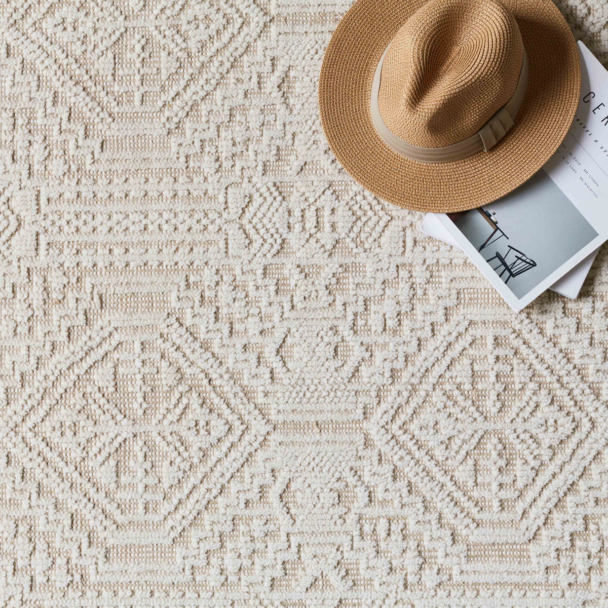 Sabita Wool Hand-Knotted Area Rug