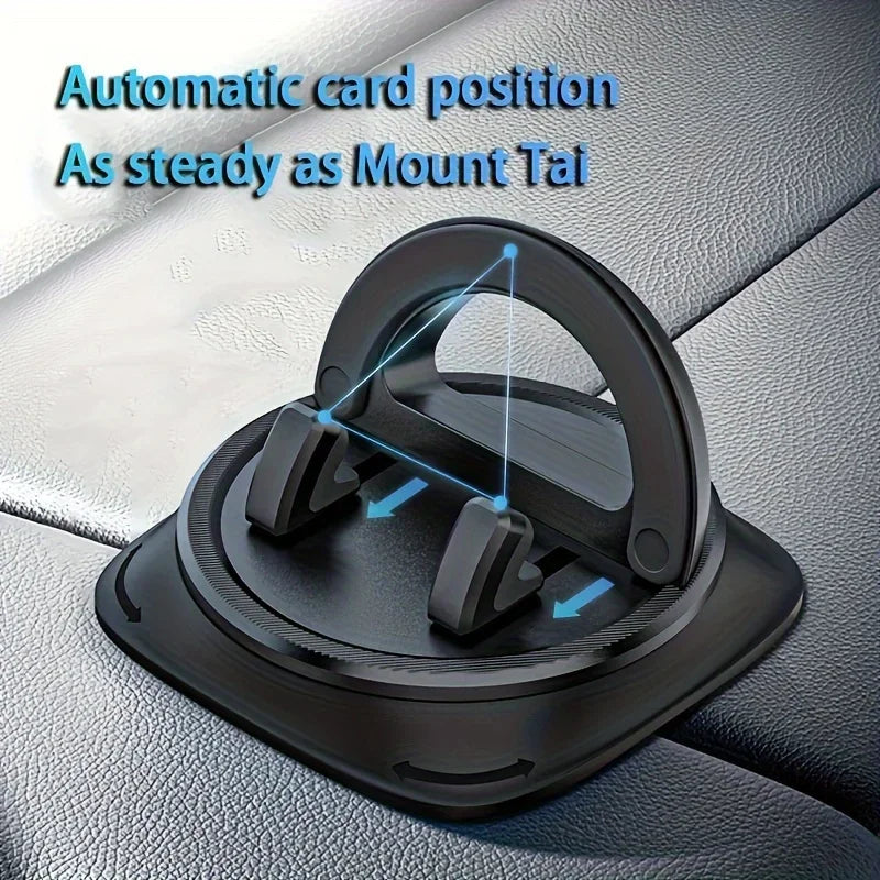 Adjustable Car Phone Holder with 360° Rotation