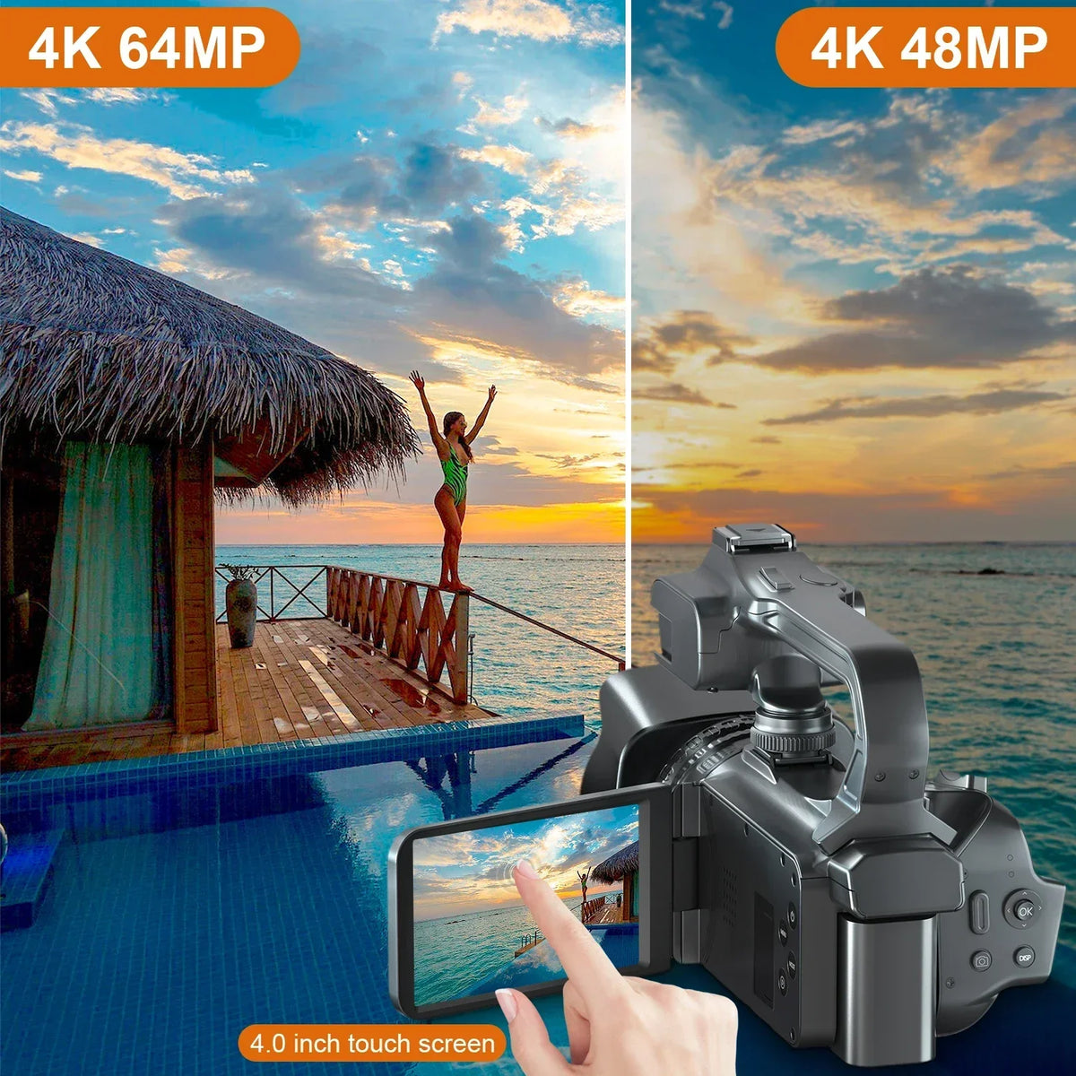 6K Professional Video Camera