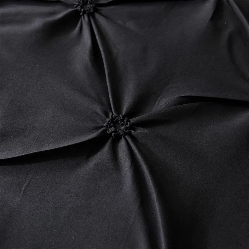 3-Piece Gray Queen Duvet Cover & Pillowcases