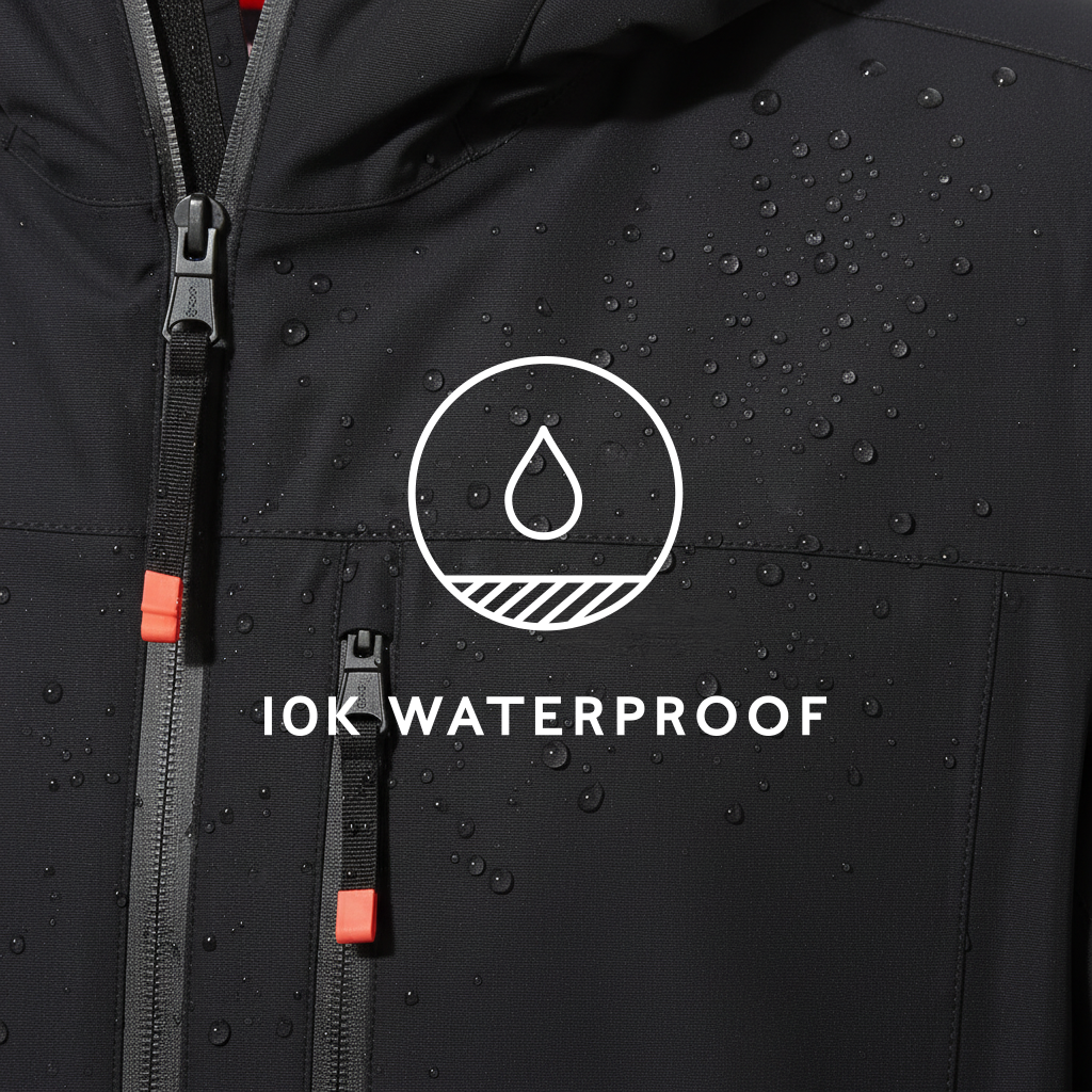 Samoens Mens Waterproof Ski Jacket - Black