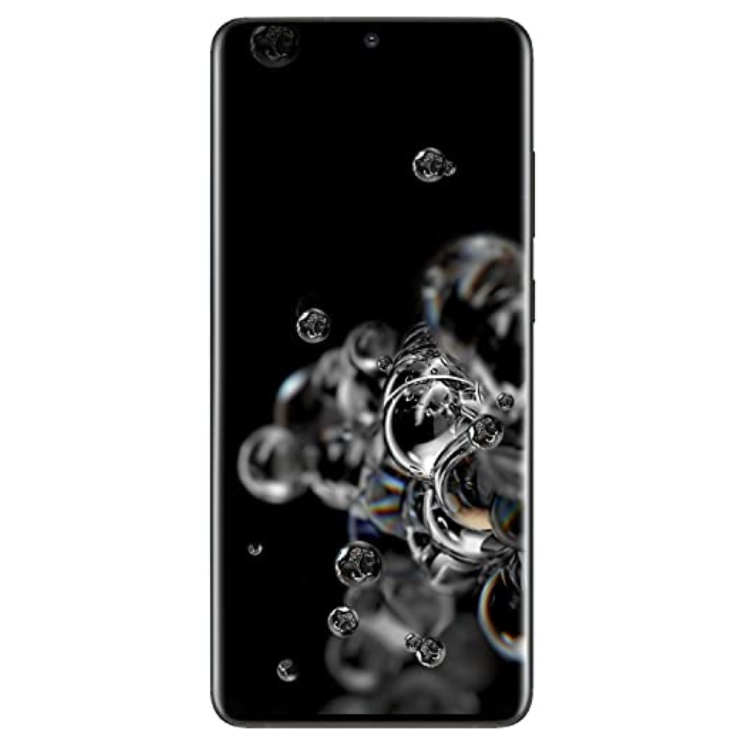 Unlocked - Samsung Galaxy S20 Ultra, 128GB, Cosmic Black - SM-G988UZKAXAA