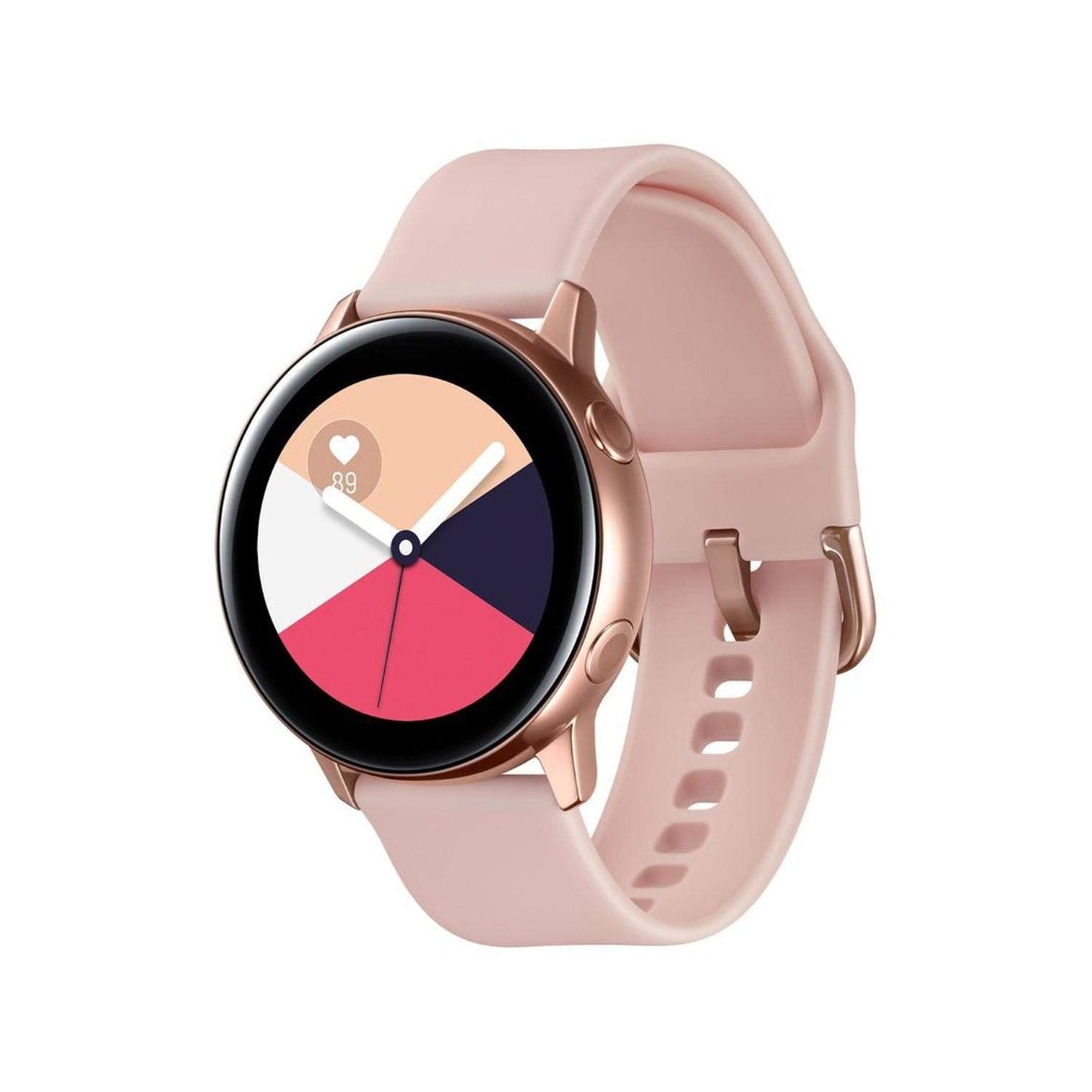 Samsung Galaxy Watch Active 40mm Aluminum Rose Gold Smartwatch SM-R500NZDAXAR