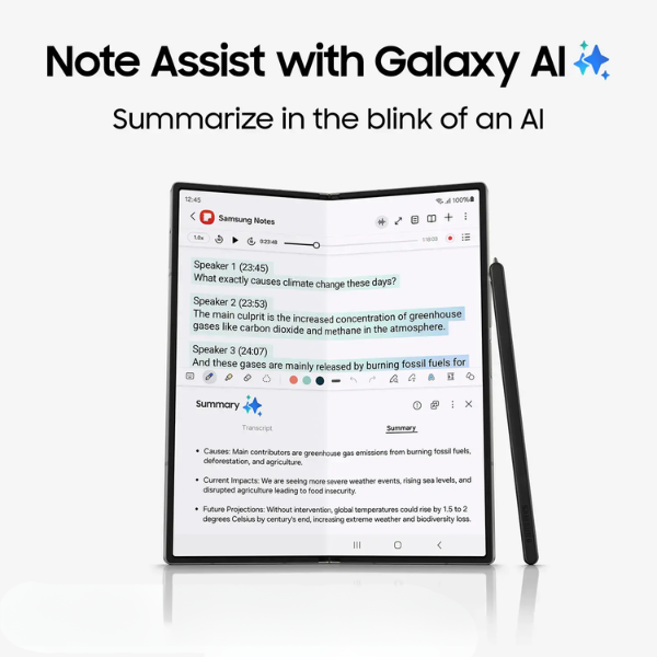 Samsung Galaxy Z Fold 6 256GB 5G - Silver Shadow (Unlocked)